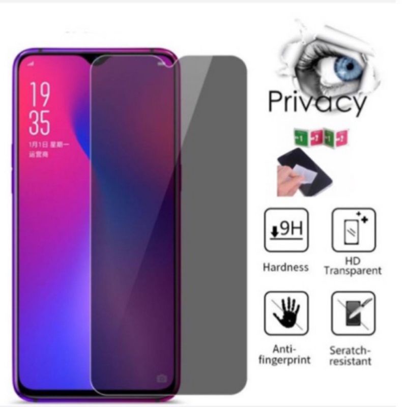 TEMPERED GLASS SPY PRIVACY VIVO V20/V20 SE/V21/V19/V17 PRO/V17/V9/V15/V23/V11/V11 PRO/V5/V7 PLUS/Z23