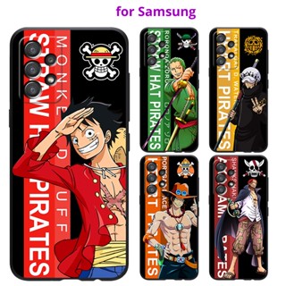 เคส SAMSUNG A24 A14 A34 A54 5G A11 M11 4G 5G A51 A30 A20 A71 A70 A70SS A70 A70S นิ่ม เนื้อแมตต์ ลายลูฟี่ สําหรับ