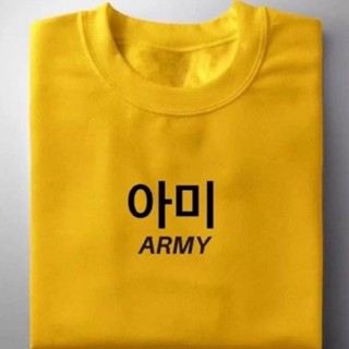 Customized Minimalist KPOP Army Statement Shirt / ARMY T-Shirt Merch