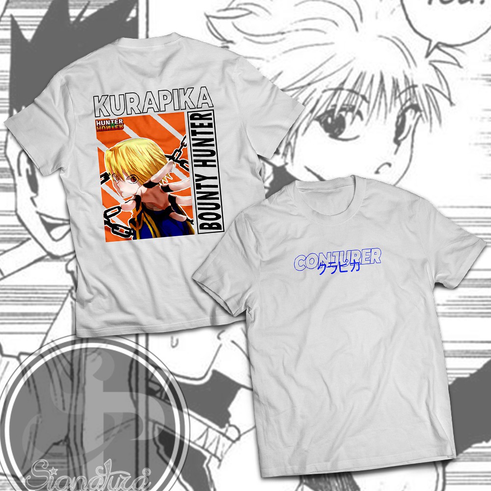 Signatura Tees Anime Shirts HunterXHunter Series | Kurapika Shirt Design_01