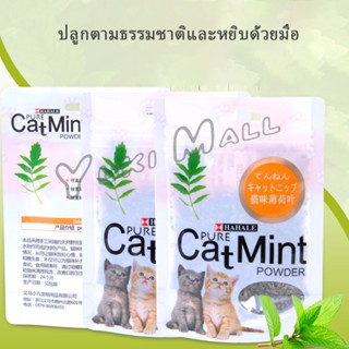 Yuki ผงแคทนิป &amp; ผงมาทาทาบิ ซองซิบ "พลาสติก"  ของแท้ 100% โรยของเล่นแมว 5g (พร้อมส่ง) Catnip