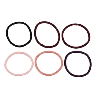 Goody ยางรัดผมคุณภาพดี 15712 สีใหม่ Ouchless 4MM Large Elastics Moderne - คละสี (6 ชิ้น)