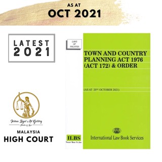 Town and Country Planning Act 1976 (พระราชบัญญัติ 172) &amp; Order [ตามวันที่ 20 ตุลาคม 2021]