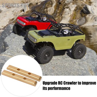 Sports Toy 2PCS ทองเหลือง Boulder Bars RC รถ การอัพเกรดอุปกรณ์เสริมสำหรับ Axial SCX24 1/24 Crawlers