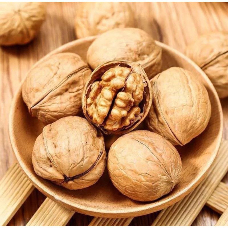 Hamu ♥️  (สั่งซื้อขั้นต่ำ 30 บาท) วอลนัท Walnut แบบยังไม่แกะเปลือก 1-6 ลูก สำหรับสัตว์ฟันแทะ