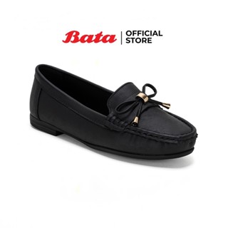 Bata บาจา รองเท้าทรงมอคคาซีน รองเท้าแบบสวม รองเท้าทำงาน รองเท้าส้นแบน รองเท้าคัทชูแบบสวม ใส่สบาย สำหรับผู้หญิง รุ่น COCO สีชมพู 5515861