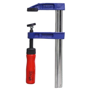 F-CLAMP ปากกาอัดไม้ตัว F STANDARD 6 นิ้ว สีน้ำเงิน-สีแดงF-CLAMP STANDARD 6" BLUE-RED