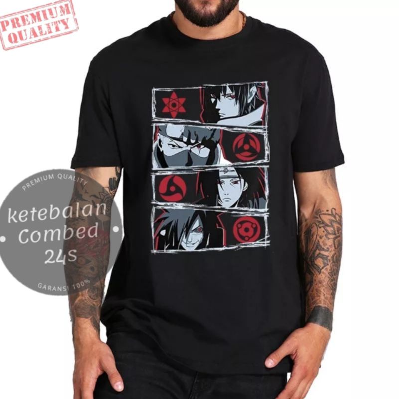 Anime naruto boruto sasuke T-Shirts uchiha madara itachi akatsuki T-Shirt sasuke boruto uzumaki_07