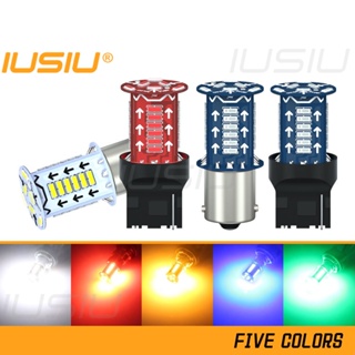 Iusiu ไฟเลี้ยว ไฟเบรก ไฟถอยหลัง DRL DC12V 1156 7440 P21W W21W 4014 30SMD BA15S T20 สําหรับรถยนต์ รถจักรยานยนต์