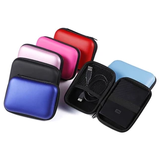 Zooming ฮาร์ดดิสก์ไดรฟ์กระเป๋าพกพาพกพาที่เก็บสายเคเบิล 2.5" กล่อง HDD SSD ภายนอก