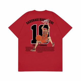 Gilan Kaos Anime SLAM DUNK SAKURAGI HANAMICHI T shirt Series Legend_07