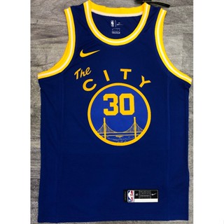 ขายดี 【ขายดี】เสื้อกีฬาบาสเก็ตบอล ลาย NBA jersey Golden State Warriors No.30 Stephen Curry สีฟ้า CIbcia42KEmcbh40 2021