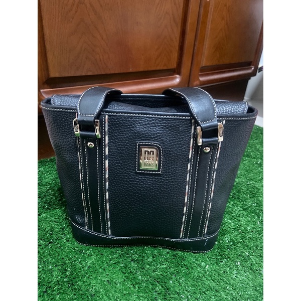 กระเป๋า หนังแท้ แบรนด์ Daks London handle bag