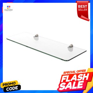 Shelf ชั้นวางกระจกพร้อมขารับชั้น Mini KASSA HOME รุ่น MG620C ขนาด 61 x 21 x 3 ซม. สีใสGlass Shelf with Legs Mini KASSA H