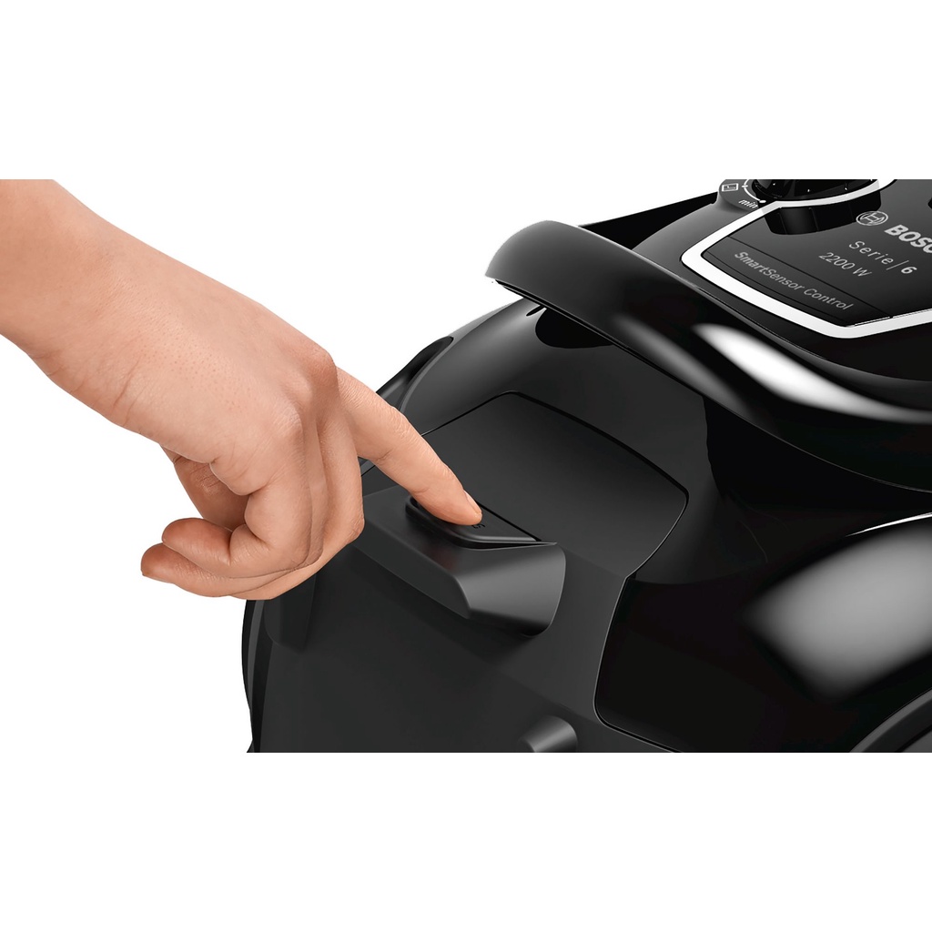 Bosch เครื่องดูดฝุ่นคานิสเตอร์ แบบไร้ถุง สีดำ รุ่น BGS412234 - รูปที่ 3