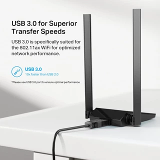 TP-LINK ARCHER-TX20U PLUS WIRELESS USB ADAPTER (ยูเอสบีไวไฟ)AX1800 DUAL BAND -LIFETIME