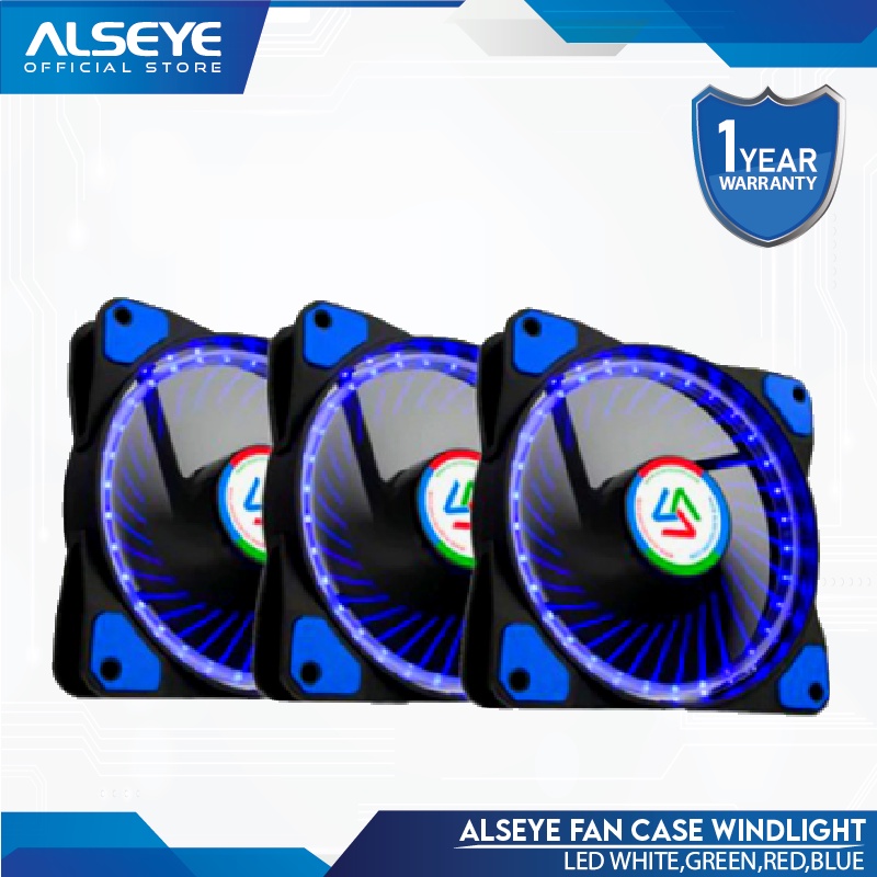 Alseye Fan Casing 12CM Computer Case 12cm Flight Blue