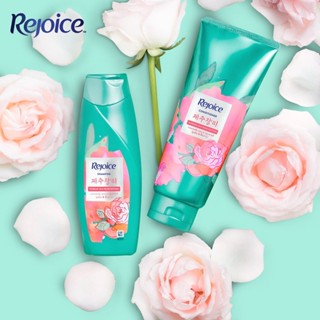 Rejoice รีจอยส์ แชมพู สระผม คอลเลคชั่น กุหลาบ เจจู เกาหลี สูตรนุ่มลื่นฟื้นบำรุง 120 /140 / 425 มล.