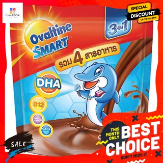 Ovaltine(โอวัลติน) โอวัลติน สมาร์ท 3อิน1 เครื่องดื่มมอลต์สกัด รสช็อกโกแลต 28 ก. แพ็ค 17 ซอง Ovaltine Smart 3in1 Malt Bev