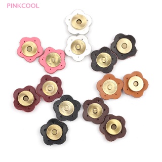 Pinkcool กระดุมแม่เหล็ก แฮนด์เมด DIY อุปกรณ์เสริม สําหรับกระเป๋าเดินทาง กระเป๋าถือ