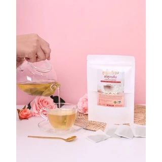 (✅พร้อมส่ง🌸) ชาชงคุณพราว มีกลิ่นแรงปลาเค็ม ตกขาว ฟิตกระชับ บำรุงระบบภายในสตรี 📌ของแท้100%