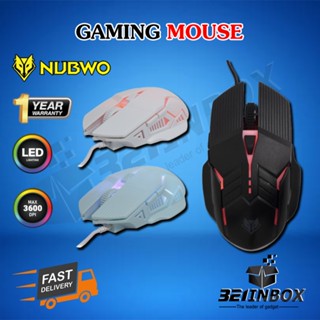 NUBWO GAMING MOUSE NM97 เมาส์เล่นเกม DPI 3600 พร้อมส่ง