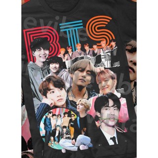 BTS (V3) Vintage Vibe Bootleg Tee / T-shirt Oversized Unisex Dtg Print_03