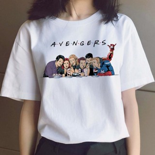 Women  Blouse Disney MARVEL Spider Man Cool Anime T Shirt Avenger Iron Man Hulk Cute T-shirt Funny Cartoon Graphic _03