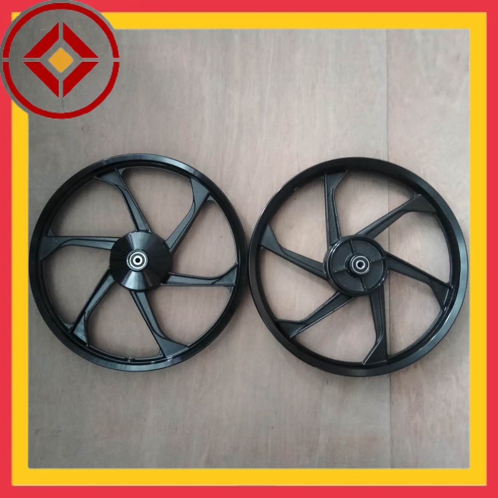 SPORT RIM KAYAMA GBO SIP BEARING BUSH 6 BATANG C70 GBO J GBO-J GBOJ FAME GOLD BLACK WHEEL CUTTING Y1