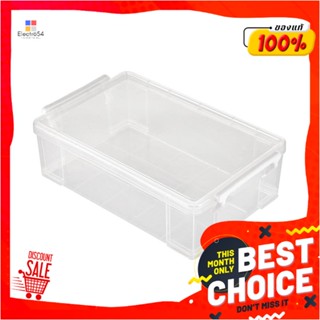 STORAGE กล่องหูล็อค STACKO CM2 15.1x24.2x7.5 ซม. สีใสSTORAGE BOX STACKO CM2 15.1X24.2X7.5CM CLEAR