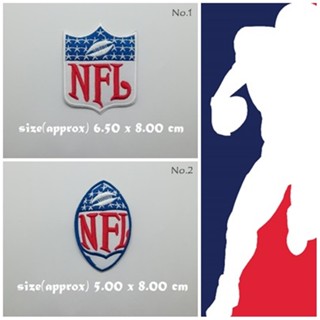 ตัวรีดติดเสื้อ Americasn football NFL ตกแต่งเสื้อผ้า แจ๊คเก็ต Embroidered Iron on Patch  DIY