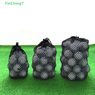 [TinChingT] ถุงตาข่ายไนล่อนพิเศษ สําหรับใส่ลูกกอล์ฟ 12-48 ลูก [ใหม่]