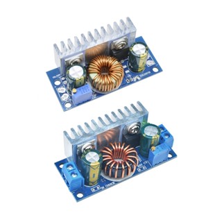 บอร์ดแปลงแรงดันไฟขึ้น DC-DC Boost Converter 5V-32V to 6V-42V 6A  8A Step Up Voltage Charger Power Supply Module