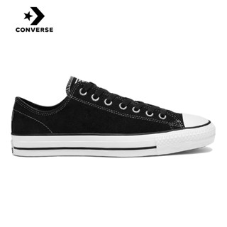 CONVERSE รองเท้าสเก็ตบอร์ด CONS Chuck Taylor All Star Pro Suede Ox - Black [159574CH1BKXX]