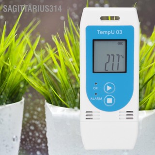 Sagittarius314 LCD USB เครื่องบันทึกข้อมูลอุณหภูมิและความชื้น PDF GSP Datalogger Recorder