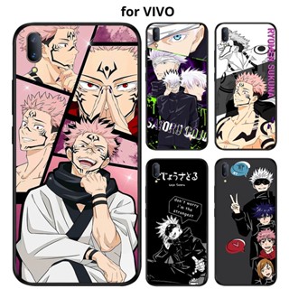 เคส VIVO Y27 Y78 Y36 Y35 Y22 Y22s Y31 Y51 Y53S Y76 Y77 Y91C Y1S Y52 Y72 Pro 4G 5G V2247 V2249 1820 V2271A โทรศัพท์มือถือแบบนิ่ม ลาย Gojo Satoru สําหรับ