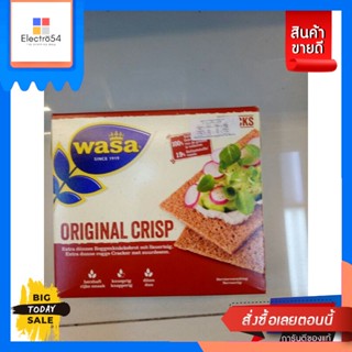 เบเกอรี่ Wasa Original Crisp ขนมปังกรอบ 275g Wasa Original Crisp Crisp Bread 275g. Reasonable price.ขนมปัง