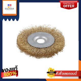 WIRE แปรงลวดกลมบาง STARCRAFT 100x10x22MMWIRE WHEEL BRUSH STARCRAFT 100X10X22MM THIN