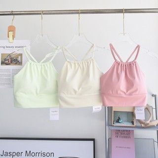 【YOGATRUTH】[Padded] สปอร์ตบรา เซ็กซี่ กันกระแทก สําหรับผู้หญ…