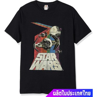 เสื้อยืดโอเวอร์ไซส์2021 ข้อเสนอพิเศษ หุ่นยนต์ ผู้ชาย Star Wars Mens Retro Graphic T-Shirt คอกลม แฟชั่น  ผ้าฝ้ายแท้_04
