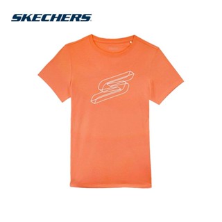 Skechers สเก็ตเชอร์ส เสื้อยืดแขนสั้น ผู้หญิง 3rd Series Short Sleeve Tee Apparel SP22Q3W230-00WL