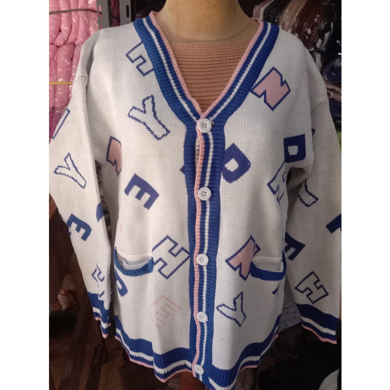 เสื้อคาร์ดิแกน ลาย Little wishes enhypen