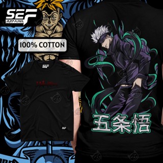 (Official New Store Sales) SEF Apparel Anime Series Satoru Goju Jujutsu Kaisen T shirt 100% Cotton_02