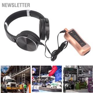  Newsletter เครื่องตรวจจับการรั่วไหลของท่อน้ำ 3 เกียร์ ปรับระดับเสียงได้สูง Sensitive Wall Leakage Listen Detector พร้อมหูฟัง