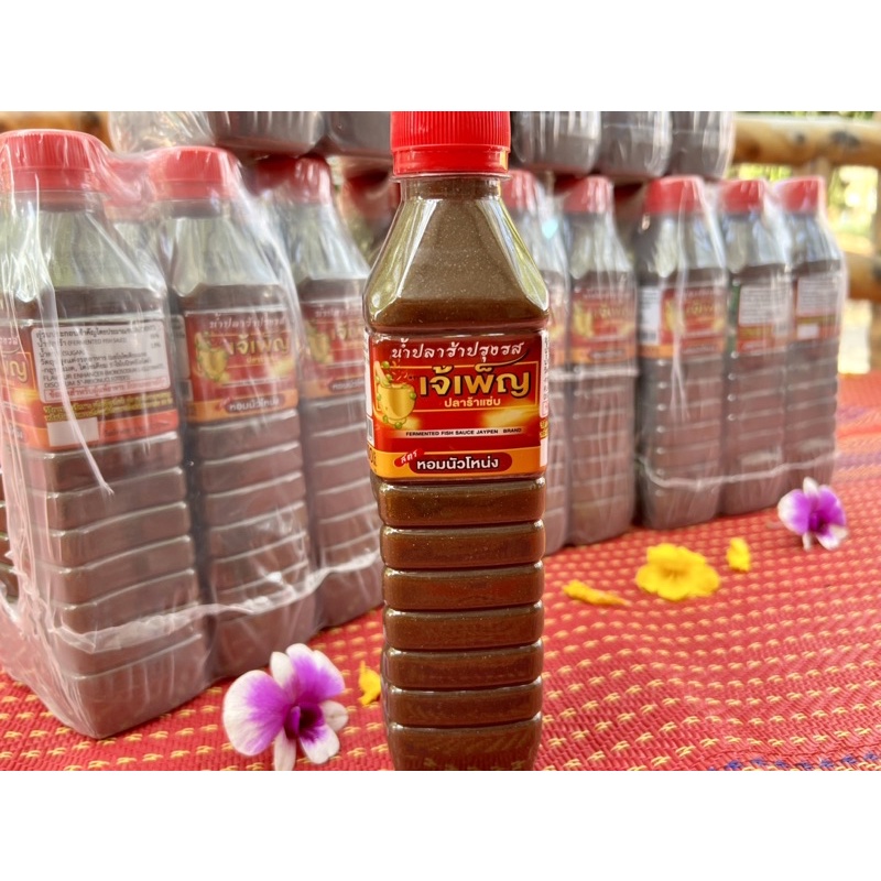 ปลาร้าเจ้เพ็ญ สูตรหอมนัวโหน่ง (ปรุงรส)400ml