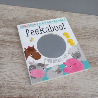 Board Book : Peekaboo ! a fan mirror game มือสอง