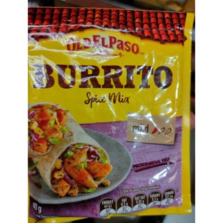 Old El Paso BURRITO Spice Mix 40g P