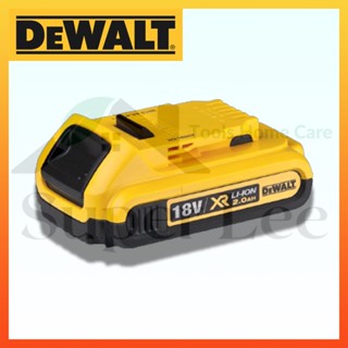 DeWALT รุ่น DCB183 แบตเตอรี่ แบตเตอรี่ไฟฟ้า แบตเตอรี่ไร้สาย แบตเตอรี่ไฟฟ้าไร้สาย แบตเตอรี่สำรอง 18V 2.0Ah