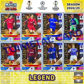 TOPPS MATCH ATTAX 2022/23: LEGEND การ์ดสะสมฟุตบอล Football Trading Card