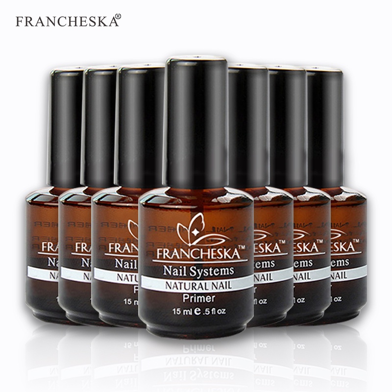 Francheska Nail  Primer ไพรเมอร์ ไล่ความชื้น กันเชื้อรา 15ml nuuo ราคา ถูกที่สุด ดีลบีเคเค แกลเลอรีภาพที่ 2